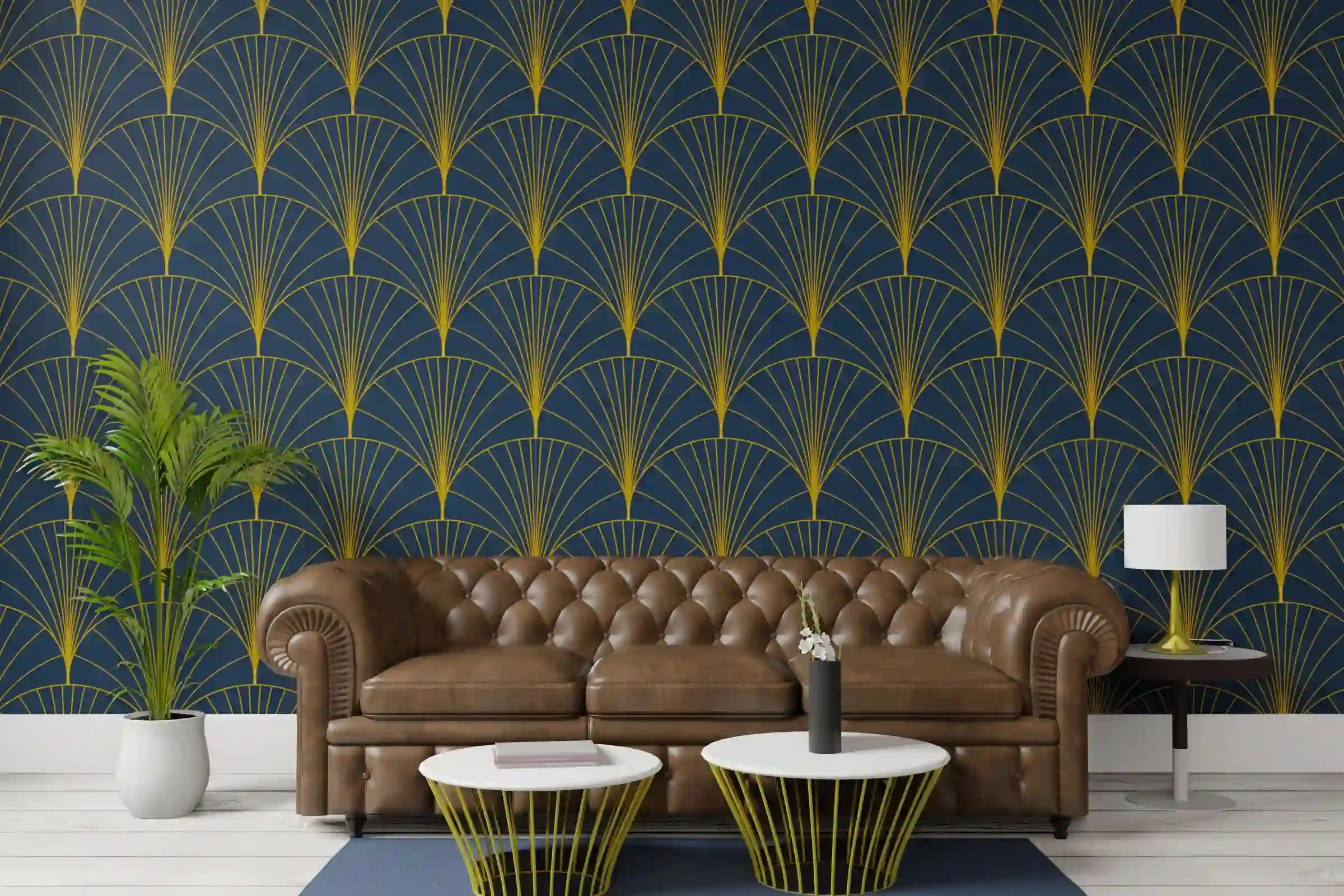 Expert wallpaper installer applying premium wallcovering in Minneapolis home
